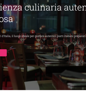 💻 Sito web per ristorante già pronto