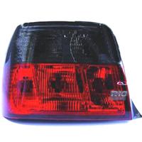FANALI BMW SERIE 3 E36 90-97 ROSSO AFFUMICATO