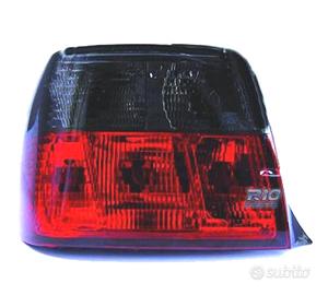 FANALI BMW SERIE 3 E36 90-97 ROSSO AFFUMICATO