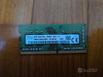 ram 8gb per portatili