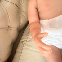 Bambola realistica,bambina vera, reborn