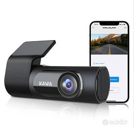 Dashcam Kawa D6 con sd64gb