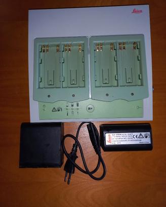 Carica batterie e batterie Leica originali