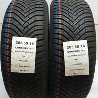 2 GOMME 205 55 16 CONTINENTAL BR1769