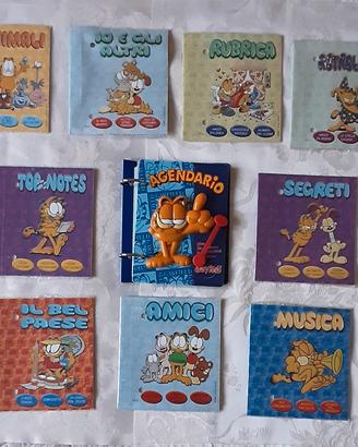 Agendario più n.9 fascicoli GARFIELD 
