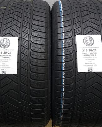 2 GOMME 315 30 21 PIRELLI A61581