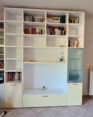 mobile sala con libreria 