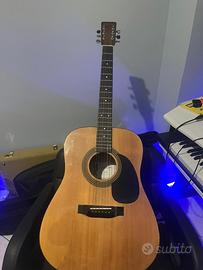 Chitarra acustica Dallas (replica Martin D28)