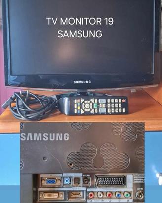 TV/Monitor Samsung 19 pollici