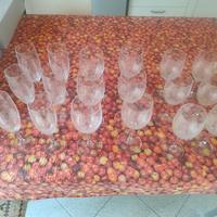 Bicchieri in cristallo 