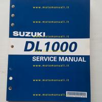 Suzuki V-STROM DL 1000 2002 manuale officina INGLE