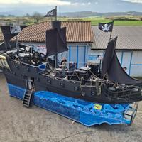 Carro allegorico "La Perla Nera" tema pirati