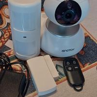 ISNATCH CAMERA +Sensori Wifi Allarme
