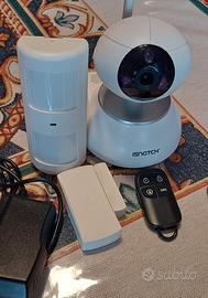 ISNATCH CAMERA +Sensori Wifi Allarme