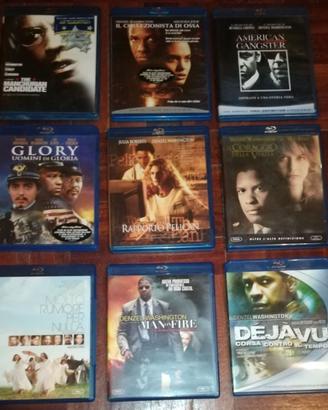 Lotto 9 Blu Ray Denzel Washington + omaggi