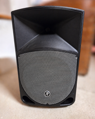 Cassa audio con asta