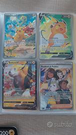 Tre libretti di carte pokemon