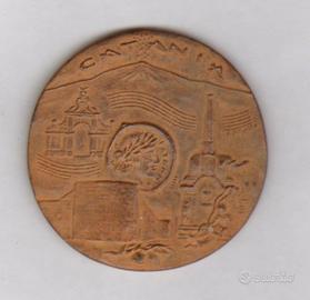 medaglia in bronzo per la Citta' di Catania