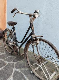 Bici d'epoca a bacchetta Bianchi anni 60 da resta