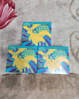 3 x etb set allenatore fuoriclasse ascesa eroica