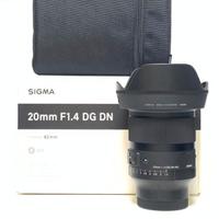 Sigma ART 20 mm F/1.4 DG DN Sony mirrorless