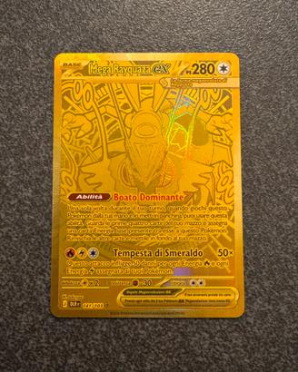 Mega Rayquaza EX 141/103 Gold Ita