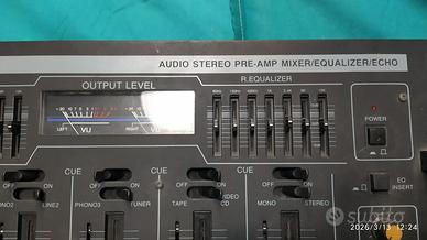 preamplificatore mixser/equalizzatore