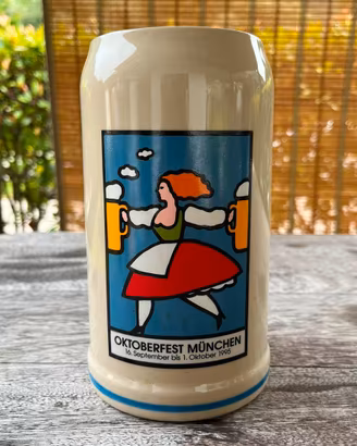 Boccale birra 1L oktoberfest 1995