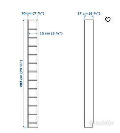 Scaffale porta cd IKEA