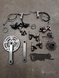 Gruppo Shimano MC16 3x8 velocita Retro Vintage