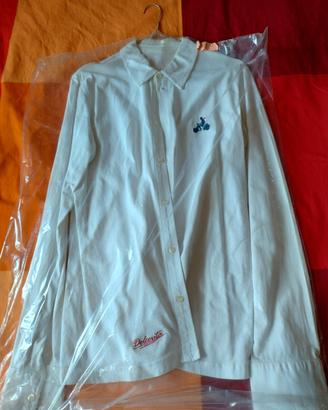 camicia con logo "vespa"