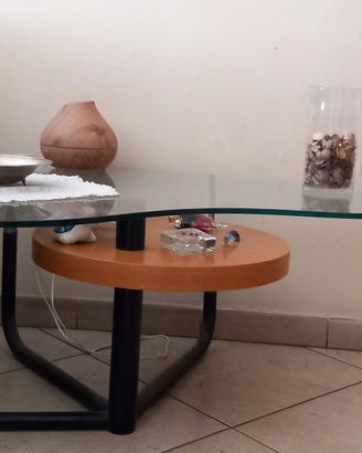 tavolino in cristallo 