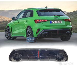 DIFFUSORE AUDI A3 8Y 25- LOOK RS3