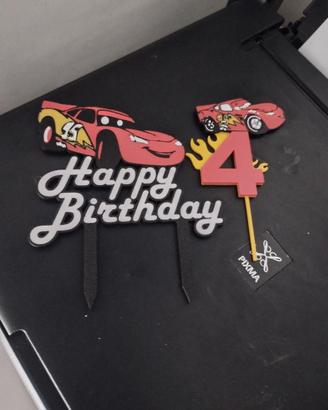 cake topper per torte