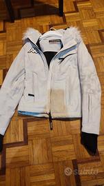 Giubbotto tecnico bianco kappa