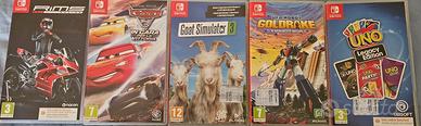 6 Giochi Nintendo Switch (unico prezzo)