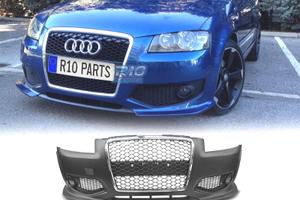 PARAURTI ANTERIORE AUDI A3 8P 04-08 LOOK RS3 CROMA