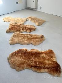 Tappeti in vera pelle montone/pecora naturale