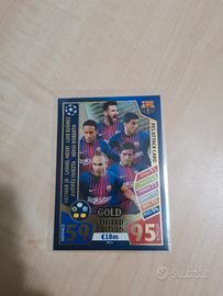 Barcellona Topps Match Attax GOLD 2017