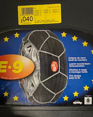 Catene da neve macchina