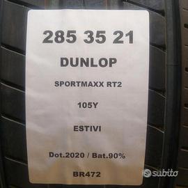 2 gomme 285 35 21 dunlop br472