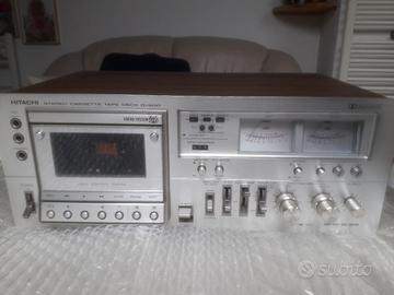 HITACHI D-900 reg. cassette: telecom., eccellente