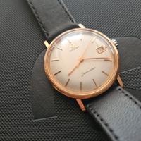Omega Seamaster date carica manuale quadrante lino