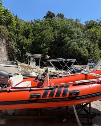 GOMMONE 5 MT CON YAMAHA 40HP 4 TEMPI - PRONTO MARE