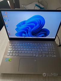 Notebook ASUS X530UN I7 SSD garanzia 12 MESI