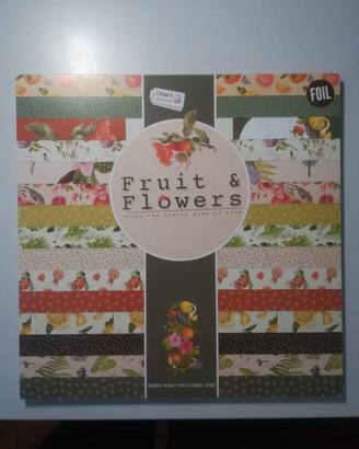 blocco disegno cartoncini decoupage scrap hobby