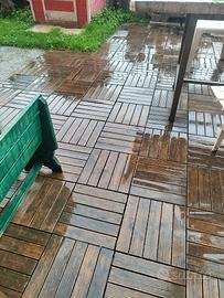 Mattonelle per giardino 