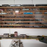 collezione trenini elettrici +plastico