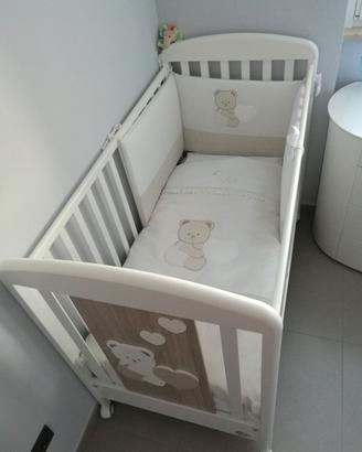 SET LETTINO E FASCIATOIO BABY EXPERT BALU BIANCO/T
