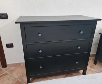 Cassettiera legno massello